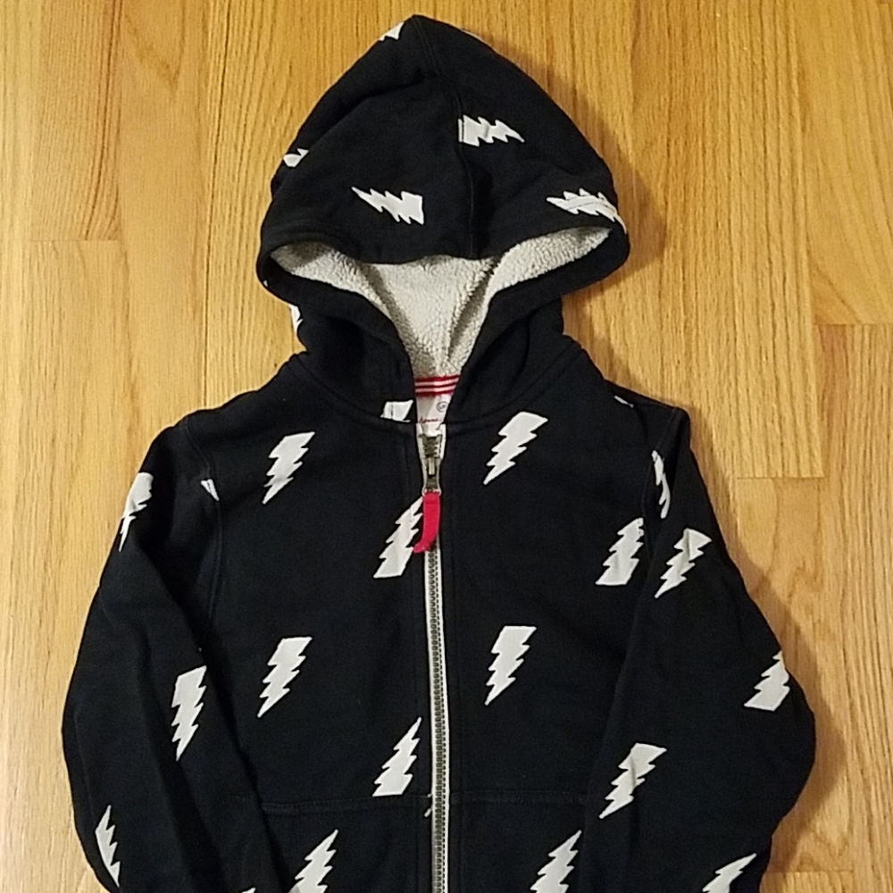 Hanna Andersson Sherpa Lined Zip-up Hoodie